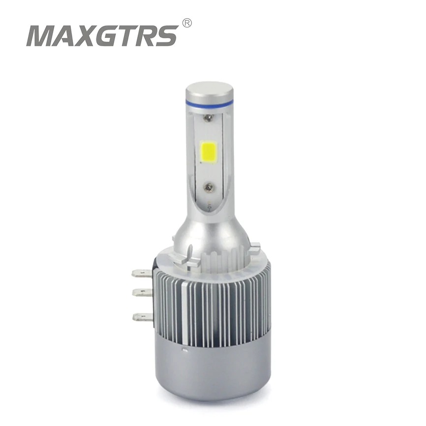 

2x H15 6500K Car LED Headlight COB CSP Chip Light Bulbs For Audi BMW Benz GLK260 Volkswagen Day time Running Lights Golf 7 6