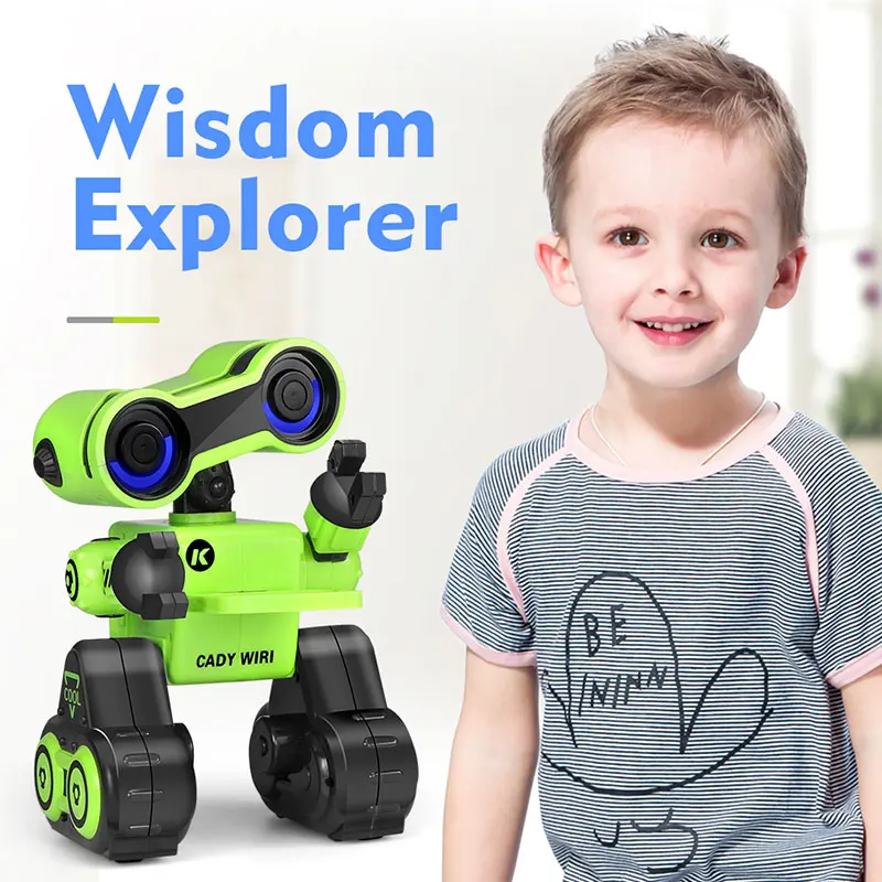 

Puzzle Robot Educational Robot Voice-Robot Multicolor Decor Talk Educational Novelty Party Game Educational Toy Puzzle Model