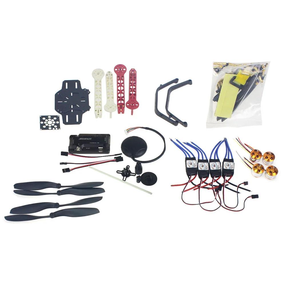 

RC Drone Quadcopter 4-axis Aircraft Kit F330 MultiCopter Frame 6M GPS APM2.8 Flight Control No Transmitter No Battery F02471-E
