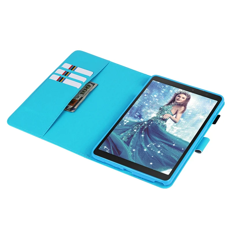 Чехол для samsung Galaxy Tab A, 8,0 дюймов, S, тонкий кожаный чехол с магнитной подставкой для Galaxy Tab, SM-P200, SM-P205, Funda