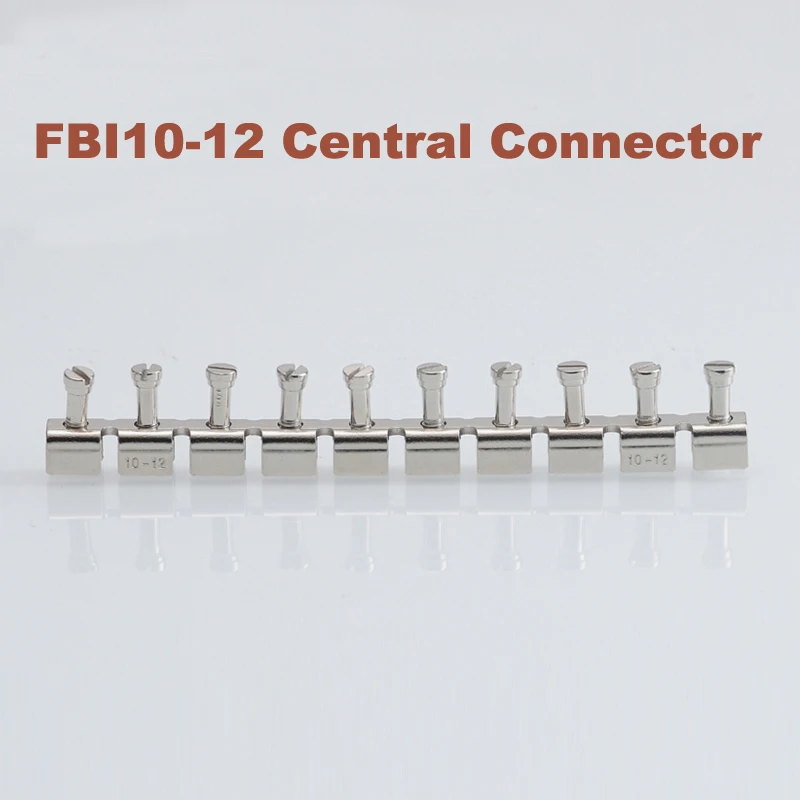 

5pcs FBI10-12 Central Connector short circuit center connection strip UK16N UK16B Din Rail Terminal Block fittings FBI-10-12