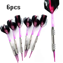 6 шт. 16 профессиональные дротики мягкая стрела для Дартса 16 г мягкий пильный диск для резки стали, меди, алюминия вал мягкий наконечник метания игрушка играть Дартс