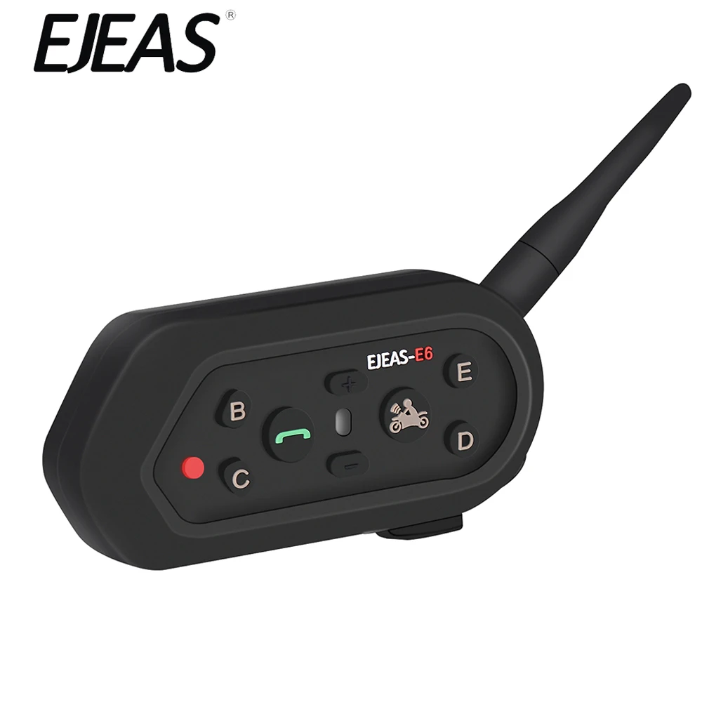 EJEAS E6 Bluetooth Helmet Headset Motorcycle