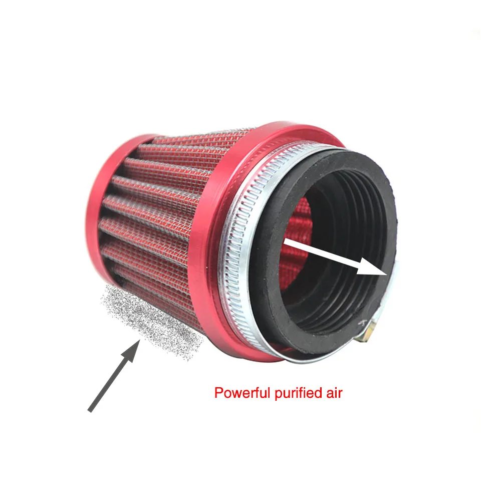 ZSDTRP 50/55mm 오토바이 개조용 기화기 에어 필터 컵 (케이힌 OKO 코소 PWK 2T/4T 21 24 26 28 30 32 34mm 기화기용)