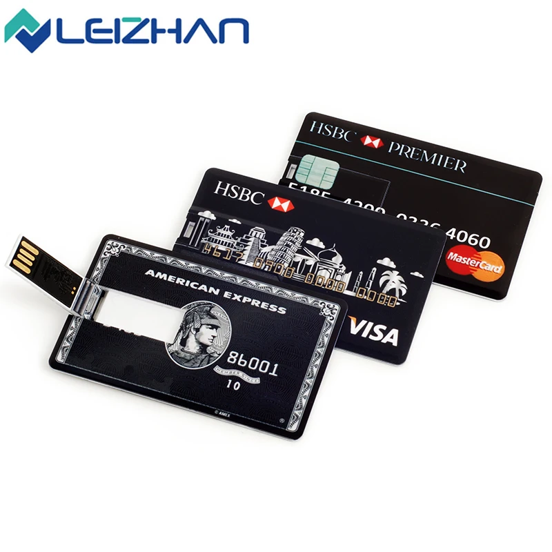 The Credit Card USB Flash Drive Pendrive 4GB 8GB 16GB 32GB 64GB