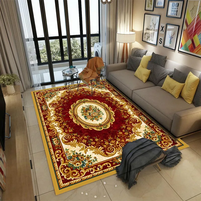 Европейский классический персидский художественный ковер для гостиной, спальни, противоскользящий напольный коврик, модный ковер для кухни - Цвет: 05