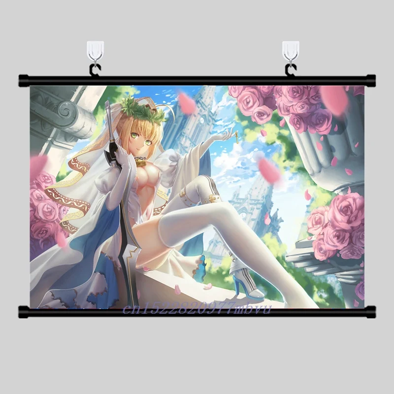 Аниме плакат Fate Stay Night настенный свиток печатная Живопись Домашний Декор японский мультфильм украшения плакат - Цвет: Style 18
