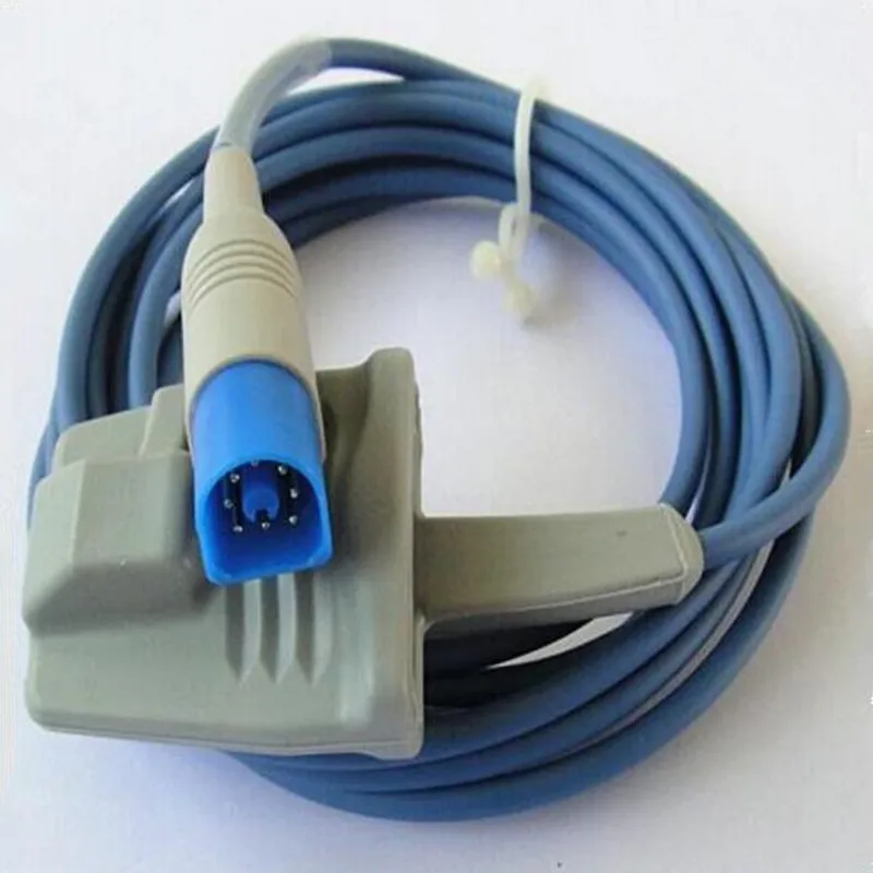 Совместим с Philips/HP M1941A 8PIN для взрослых мягкий силиконовый датчик Spo2 пульсоксиметр