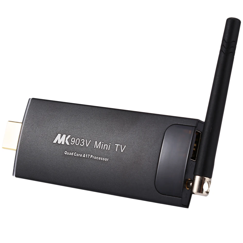 

New MK903V RK3288 Quad Core Cortex A17 Android Smart Mini PC TV Stick Ultra HD 4K HDMI WiFi H.264 H.265 BDMV ISO Android TV BOX