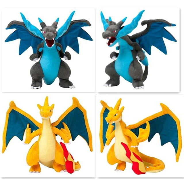 25 Cm Japão Anime Pokemon Mega Charizard Charmander Evolução XY Plush Toys  Boneca Bichos De Pelúcia Macia Para As Crianças Presentes - Escorrega o  Preço