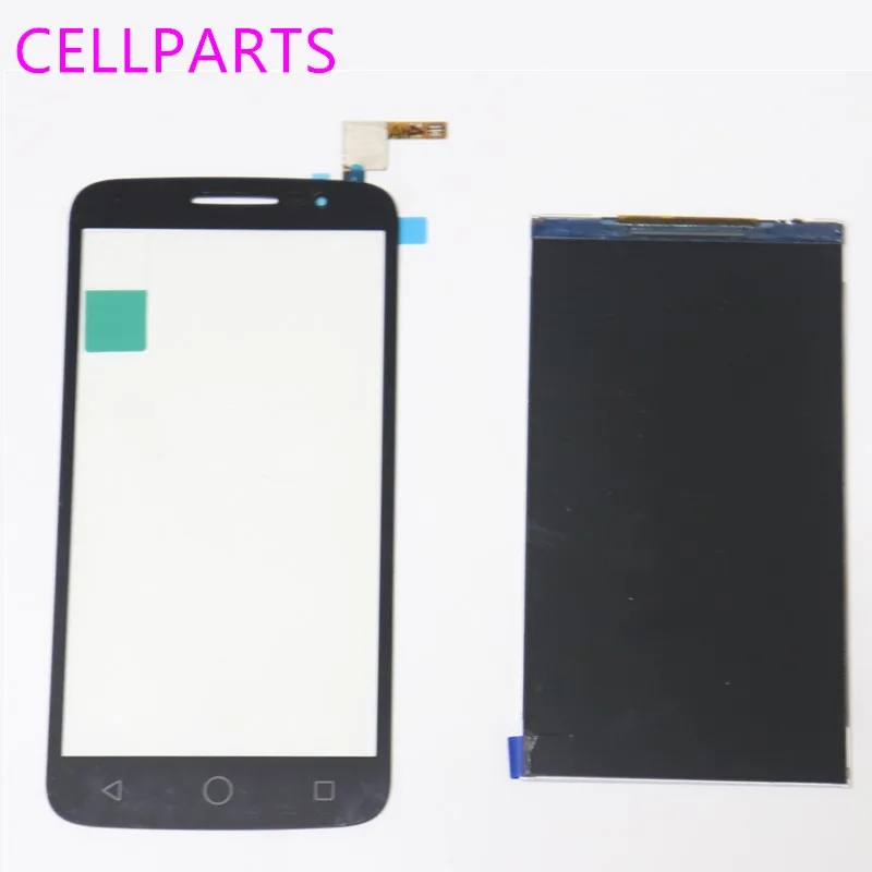

CELLPART For Alcatel One Touch POP 2 7043A 7043Y 7043K 7043 OT7043 LCD Display+Touch Screen Digitizer Black Color With Tape&Tool