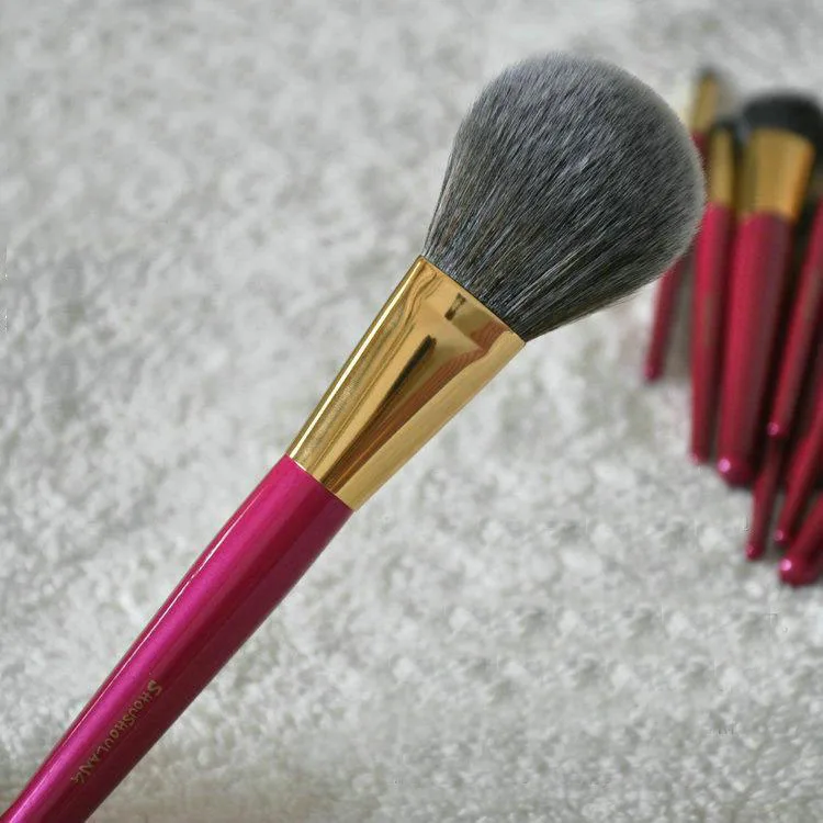 ShouShouLang профессиональный макияж пудра и кисти для лица румяна Контур тени для век бровей кисти мягкие синтетические волокна кисти для макияжа