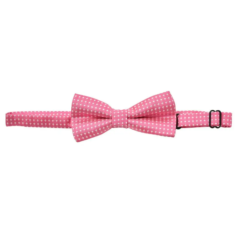 1 предмет, разноцветный галстук в горошек, повседневный галстук-бабочка с воротником для мальчиков, Детские аксессуары - Цвет: 1