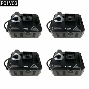 

4pcs/24x3w rgb 3in11500w led fog machine led smoke machine remote dmx512 Professional stage effects equipment