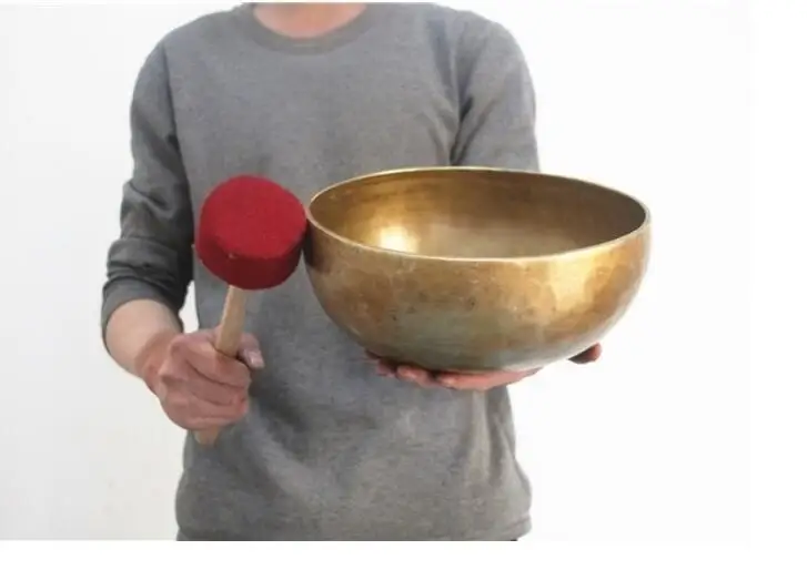 New Nepal handmade pure copper Buddha sound bowl SPA sound therapy bowl