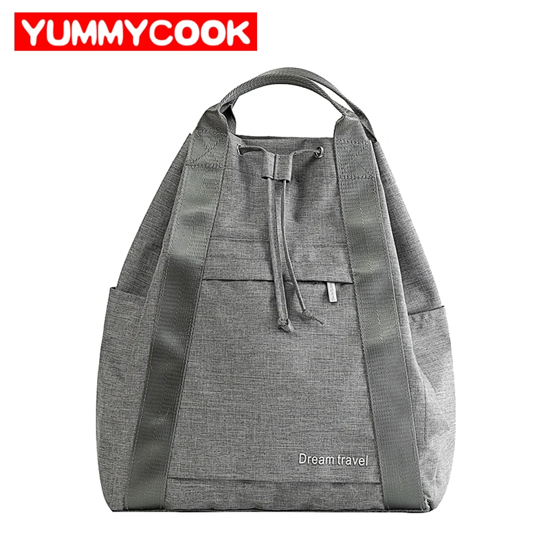 

Portable Women Men's Travel Bag Casual Clothes Cosmetics Handbag Waterproof Drawstring Tote Pouch Backpack Organizer Accessories