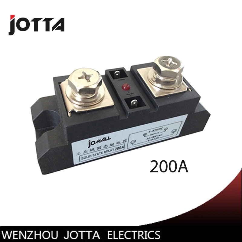 SSR-200A Industrial SSR 200A Input 3-32VDC;Output 24-680VAC industrial ssr relay 200a SSR-200A Industrial SSR 200A Input 3-32VDC;Output 24-680VAC industrial ssr relay 200a