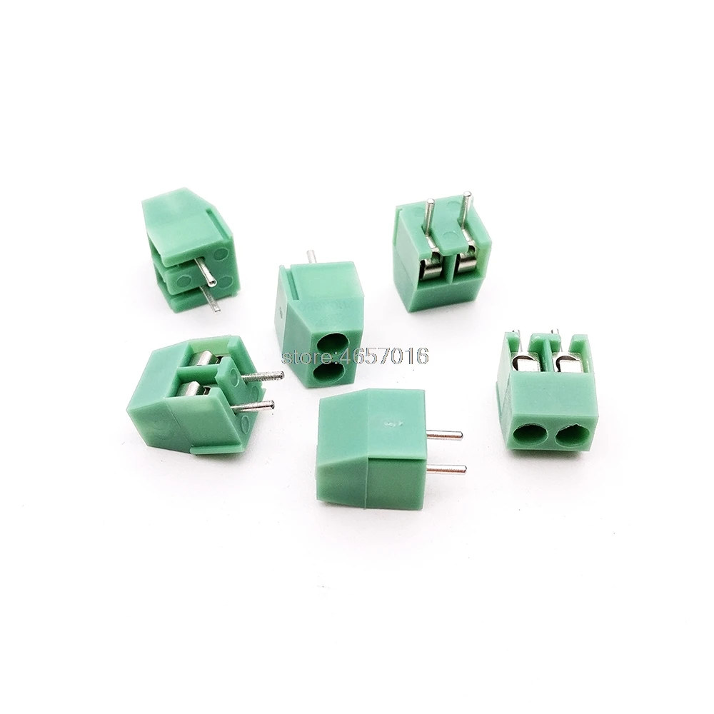 

100PCS KF350-3.5-2P KF350 2Pin 3.5mm Straight Pin PCB Screw Terminal Block ROHS