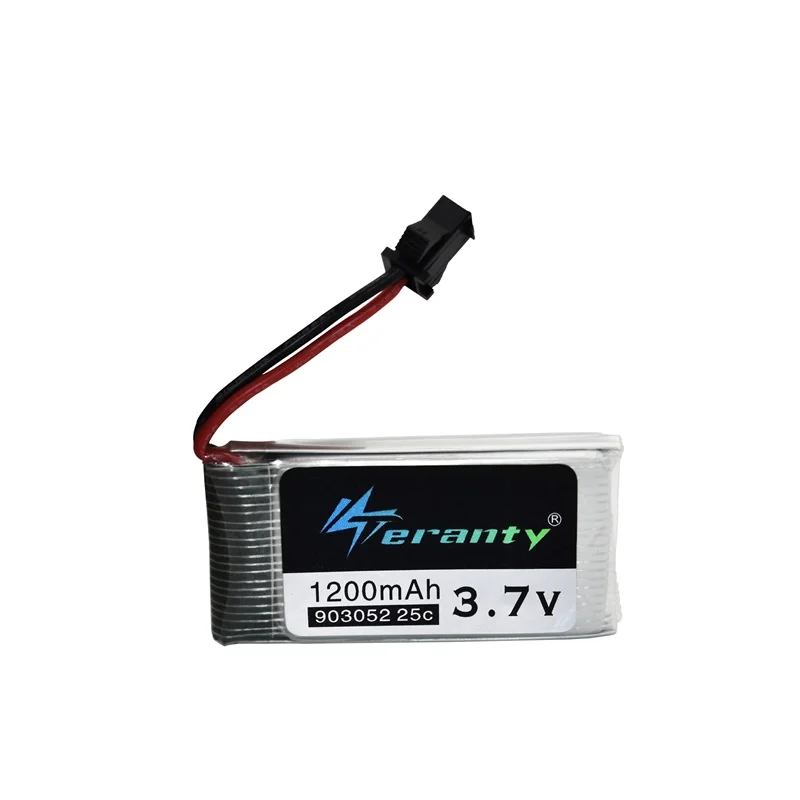 3 7 V 1200mAh 25C Lipo батарея для Syma X5 X5C X5SW X5SC X5S 1 M18 H5P RC Quadcopter 903052 SYMA|Детали и аксессуары| |
