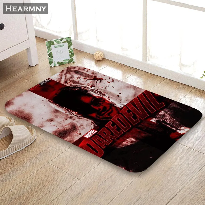 HEARMNY коврик для двери Daredevil коврик машина сделанный Противоскользящий коврик для гостиной/прихожей коврик для ванной для детей подарок