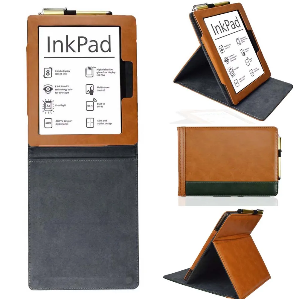 Чехол подставка для электронной книги Pocketbook 840 InkPad 2 8 дюймов 2|Чехлы планшетов и