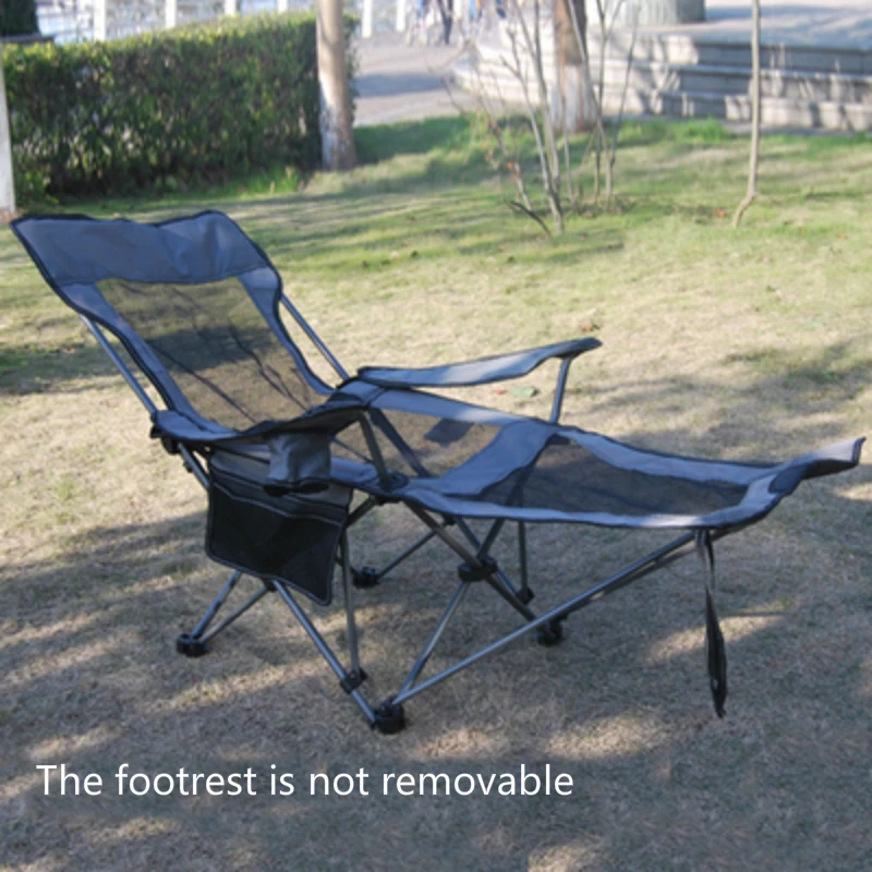 Открытый съемный стул сидя портативный складной стул с подставкой для ног Портативный Легкий рыболовный стул отдых пляж стул сиденье - Цвет: C1