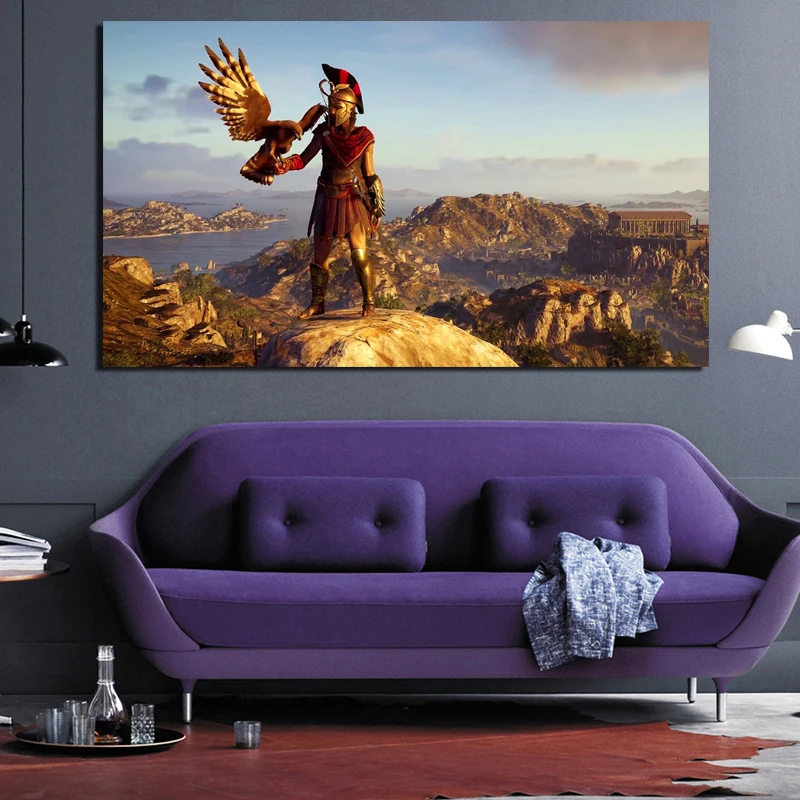 

Assassins Creed Origins Odyssey Wall Art Canvas Painting Posters Prints Modern Painting Wall Pictures For Living Room Home Decor