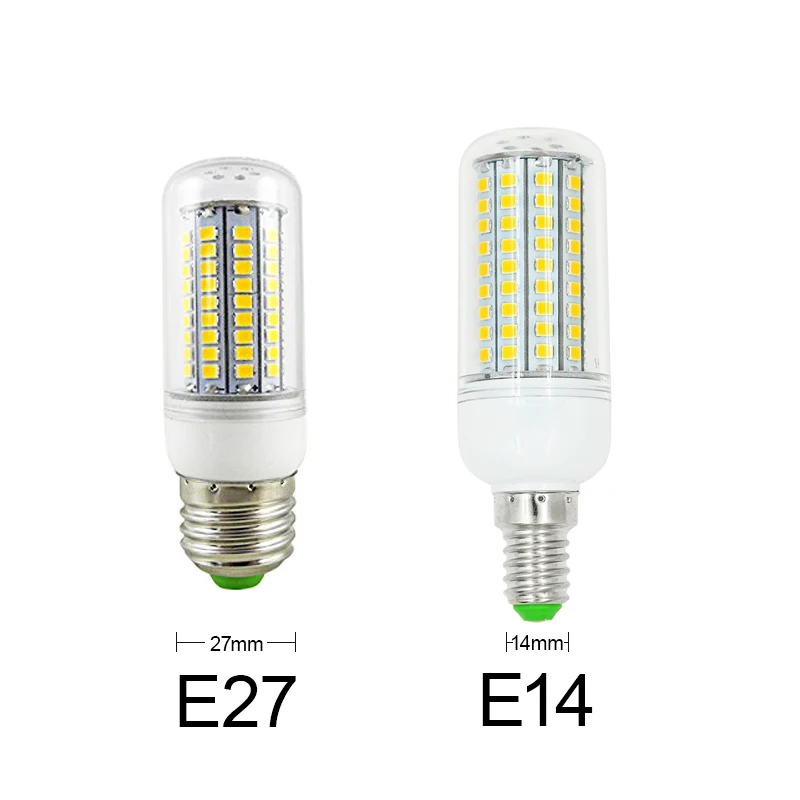 E27 светодиодный светильник E14 светодиодный лампы SMD5730 220 V лампы кукурузы 24 36 48 56 69 светодиодная люстра светодиодный светильник для украшения дома