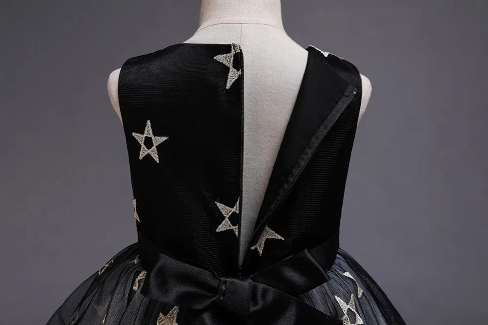 New Arrival 2019 Summer Girl Party Dress Kids Embroidered Dresses For Girls Clothes Children Princess Elegant Sleeveless Dress (8)