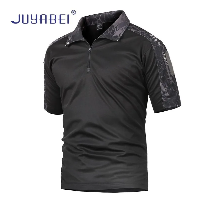 

Frog Suit Quick-drying Short-sleeved T-shirt Summer Camouflage Outdoor Tactical T-shirt Field Training Military Uniform Shirt