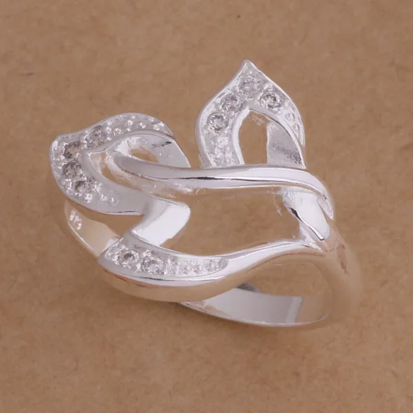 wholesale High quality silver plated Fashion jewelry rings WR-035