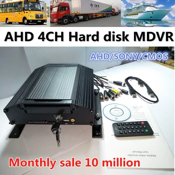 

Haikang Lianzhi 4-channel car hard disk DVR recorder H.264 video compression mode support truck school bus