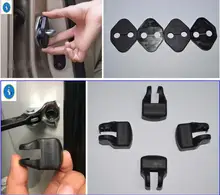 Yimaautotrims Accessorio Auto Interno Arresto di Portello Ruggine Impermeabile & Car Serratura Della Copertura Della Protezione Per TOYOTA RAV4 RAV 4 2013 -2018