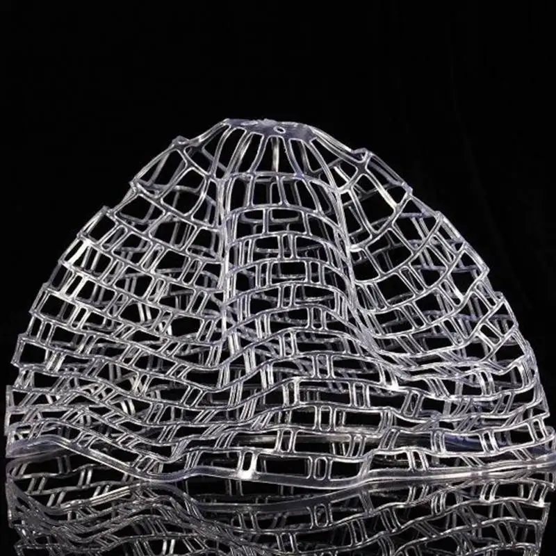 

New Arrive Clear Rubber Replacement Fish Net Fishing Landing Circumference Fishing Tackles Drop Shipping
