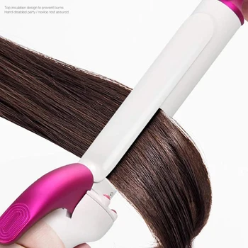 

2019 Automatic Easy Curling Iron Ceramic Pro electrc Hair Curler Hair Styling Tools Ceramic Automatic Shiny Salon Style Curls