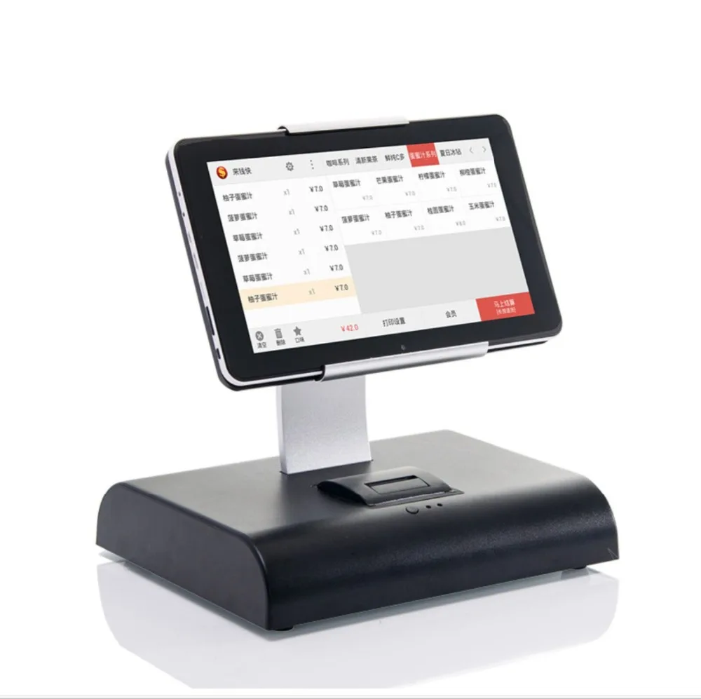 Haina сенсорный двойной экран POS терминал/POS система/Epos машина|Настольные ПК| |