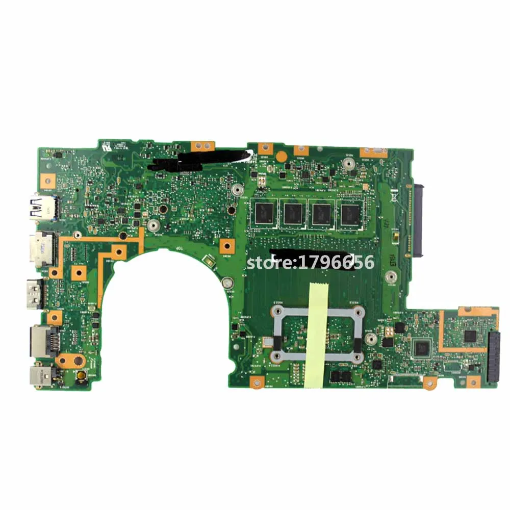 Отправка платы + S400CA материнская плата REV2.1/3 1 i3 3217U для For Asus S500CA ноутбука