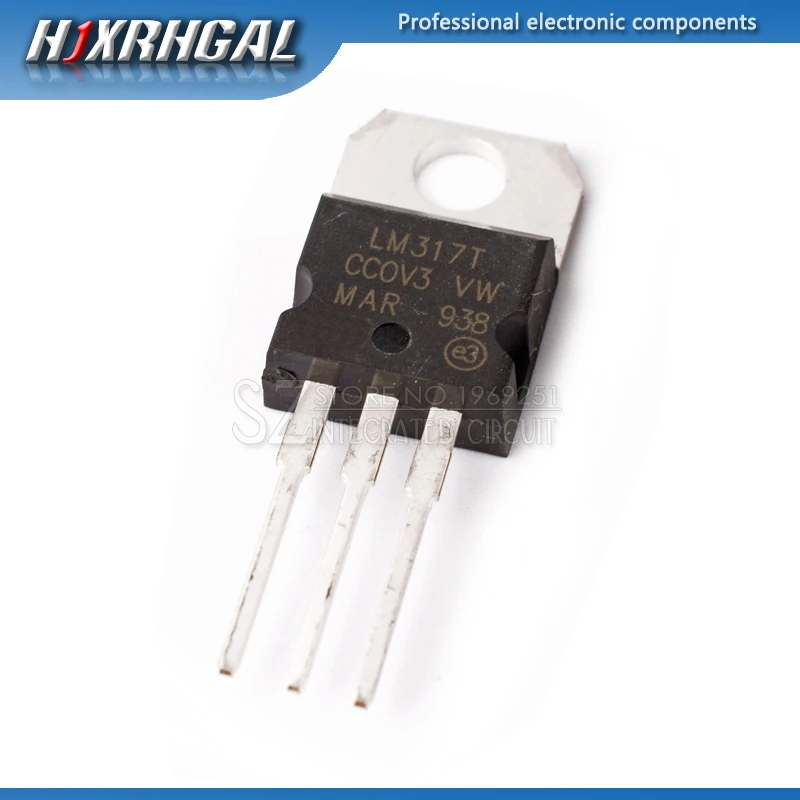 

10pcs LM317T LM317 TO-220 TO220 Regulated triode Transistor