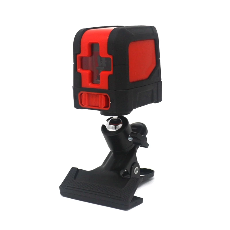 Laser Level Self-Leveling Laser Bracket Leveler IP54 510nm 635nm 2 Cross Line Red Green Light Source + Universal Clip Portable Laser Level Self-Leveling Laser Bracket Leveler IP54 510nm 635nm 2 Cross Line Red Green Light Source + Universal Clip Portable