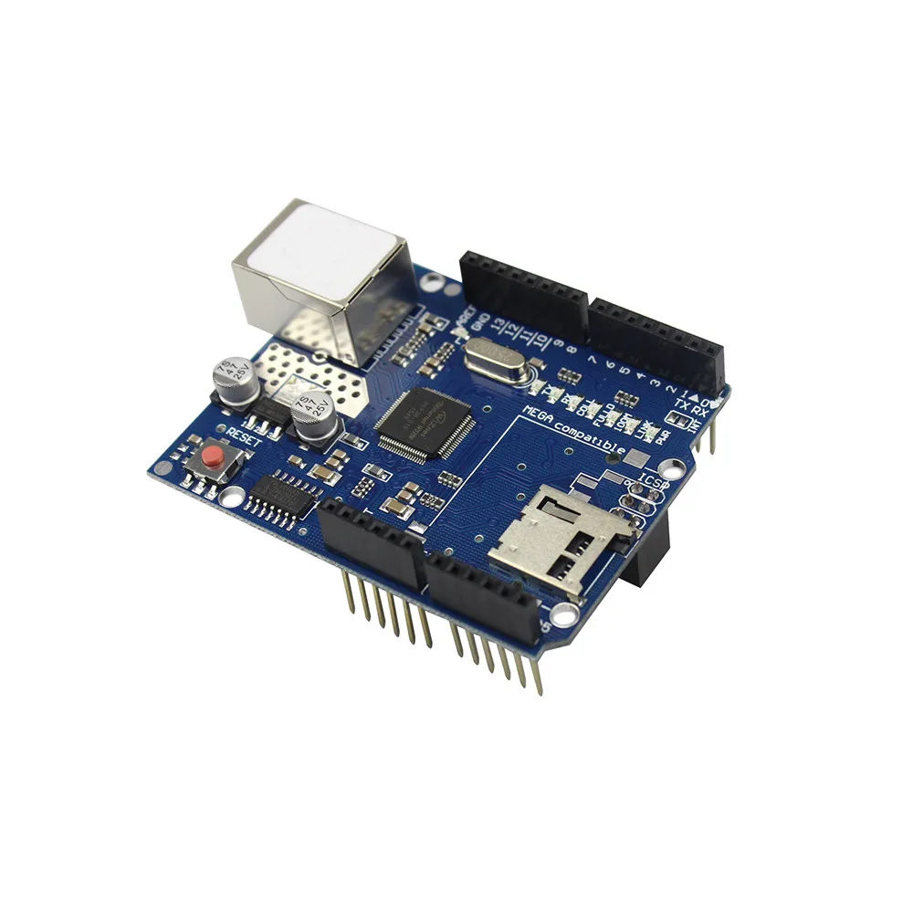

UNO Shield Ethernet Shield Wiznet W5100 R3 UNO Mega 2560 1280 328 UNO R3 W5100 Development Board FOR Arduino Micro SD Card one