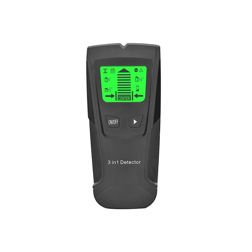 

3 In 1 Metal Detector Find Metal Wood Studs Live Wire Detect Wall Scanner