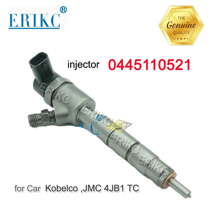 

ERIKC 0445110521 Crdi Injector Assy 0 445 110 521 Auto Engine Diesel Fuel Injector 0445 110 521 Common Rail Pump Nozzle for Jmc
