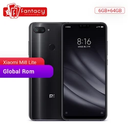 Перейти на Алиэкспресс и купить global rom xiaomi mi 8 lite 6gb 64gb snapdragon 660 aie octa core 6.26дюйм. 1080p smartphone miui ir face id dual camera 24mp