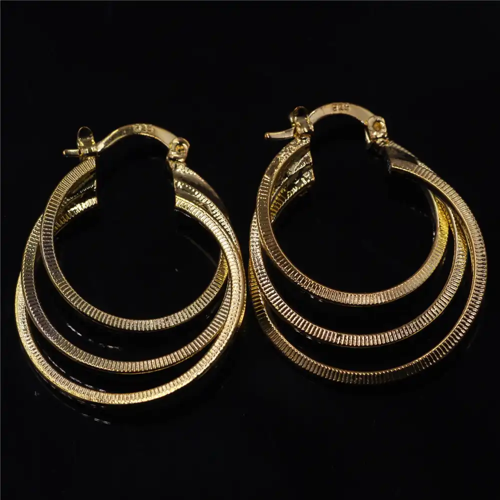 Хан издание Золотой Для женщин серьги характер очарование Новинка для женщин серьги Для женщин серьги EH-136