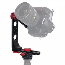 PULUZ 720 градусов панорамный фотоаппарат Алюминиевый сплав штатив шаровая Головка наборы& 3/8 БЫСТРОРАЗЪЕМНАЯ Пластина& 1/4 ''винт фиксированная пластина для DSLR