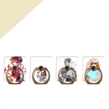 

1 Pc Hot sale Anime Cells at Work Model Figure 360 Degree Acrylic Finger Ring Mobile Phone Smartphone Stand Holder toys gift