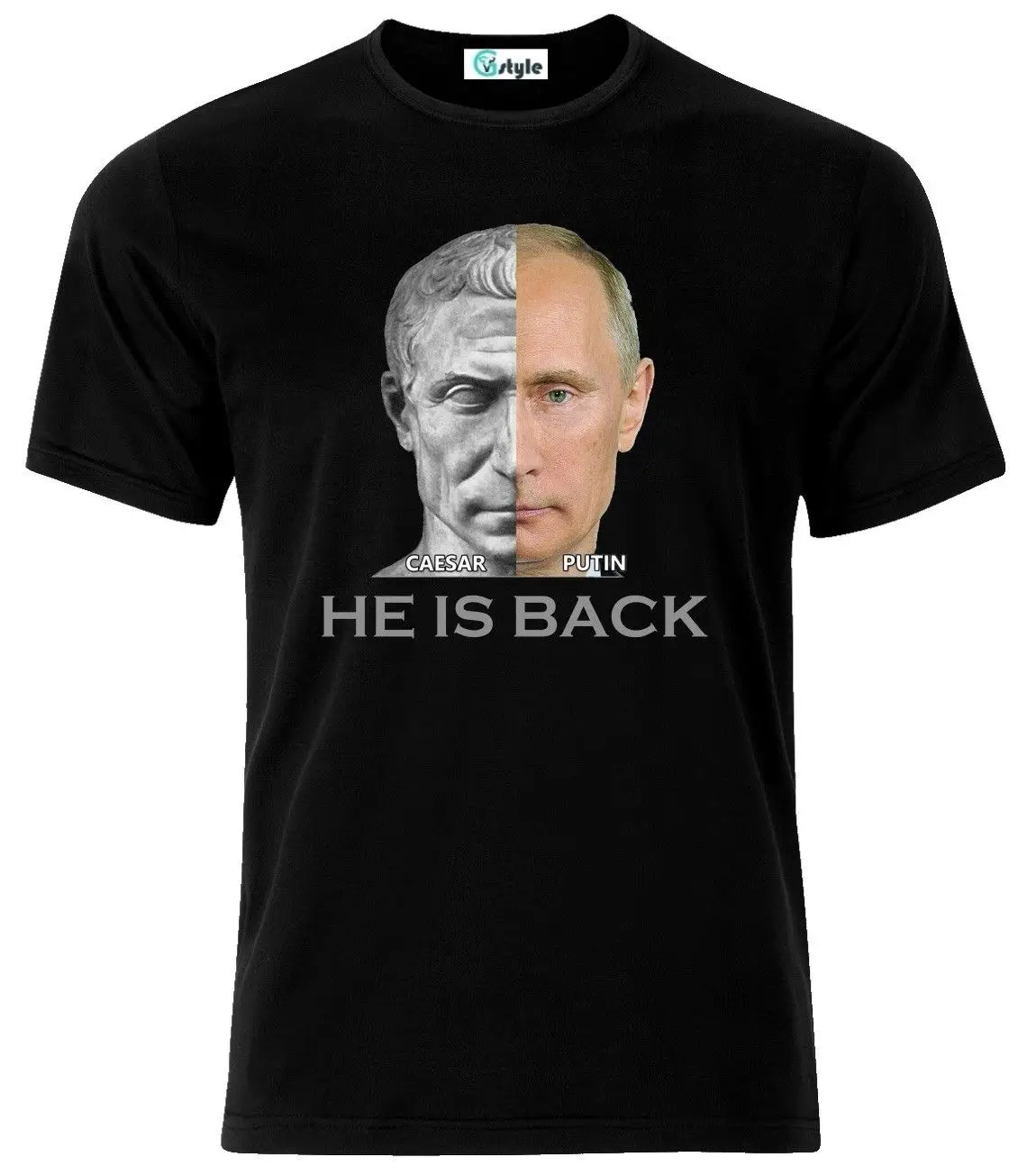 

Vladimir Putin As Ceaser He Is Back T-Shirt Neu All Sizes Harajuku Funny Men Men'S High Quality Tees