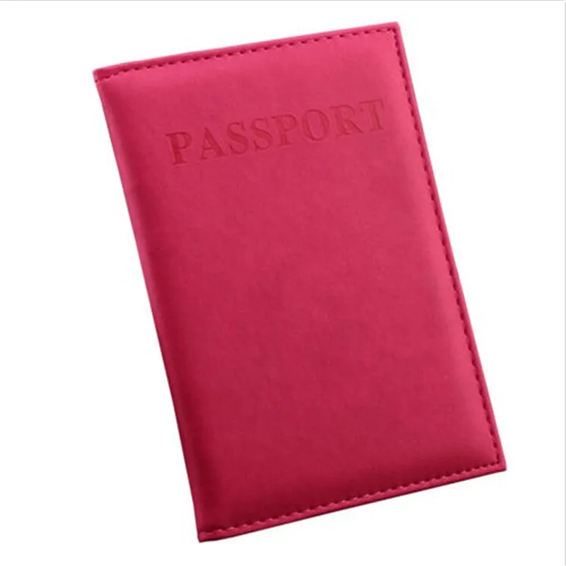 1 шт., чехол для паспорта, простой чехол для паспорта, ID карты, защитный кожаный бумажник для паспорта, аксессуары для путешествий