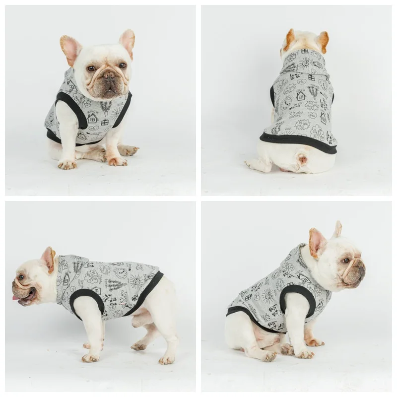 Зимняя теплая куртка для собаки, домашнего животного жилет Светоотражающая Одежда для маленьких, средних и больших собак наряды для щенков Pet Пальто французский одежда для бульдога