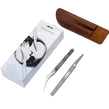 

Electronics Industrial Curved Straight Tip Tweezers Precision Electronic Components Welding Pick Up Tweezers Hand Tools Sets